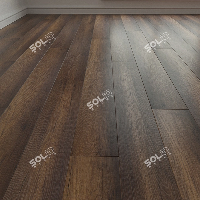 Crown Parquet Laminate Flooring 3D model image 1