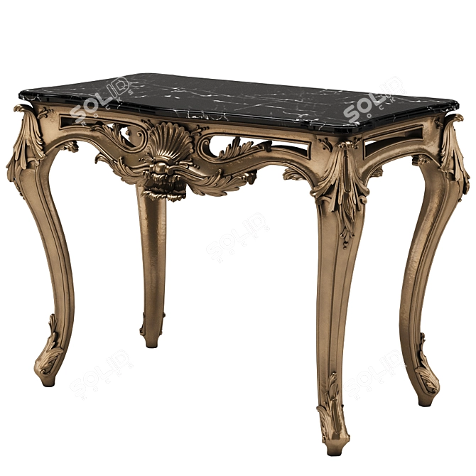 Elegant Roberto Giovannini Console: Art.1353 3D model image 1