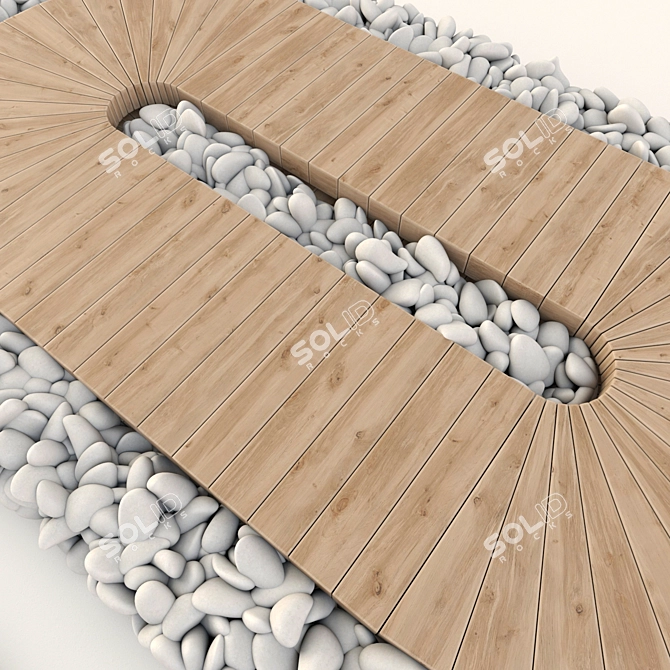 Pebble Board Road Kit 3D model image 4