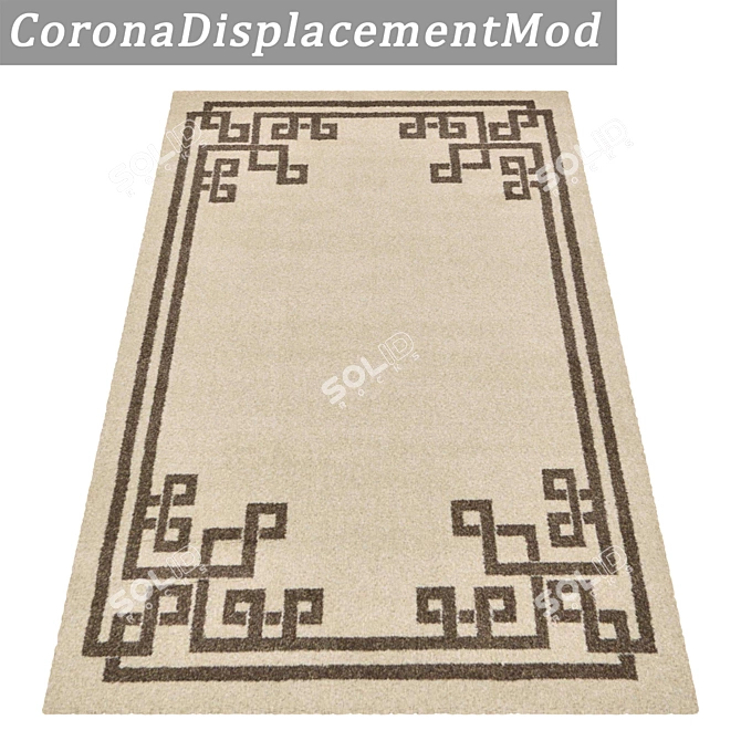 Versatile Carpet Set 1831 | High-Quality Textures 3D model image 4