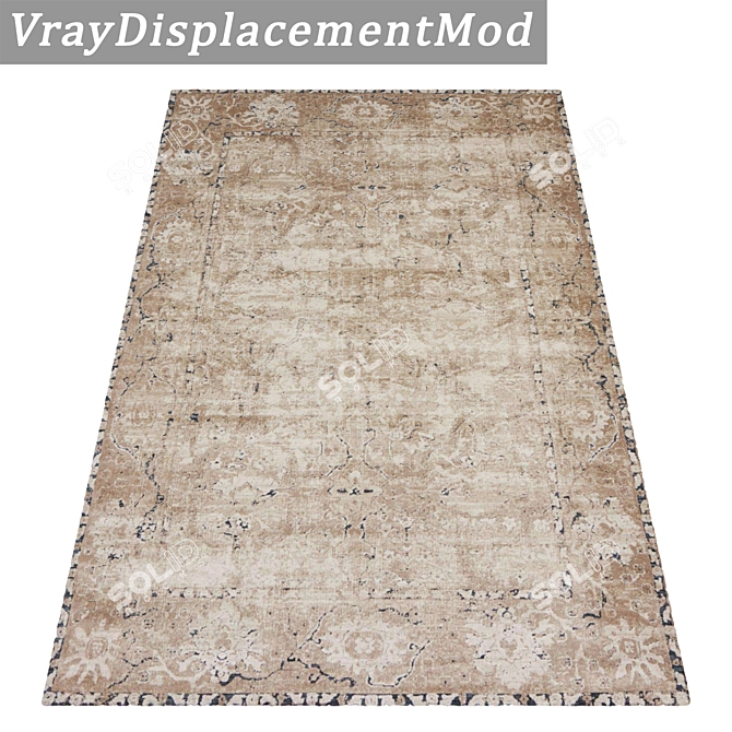 Luxury Carpet Set | High-Quality Textures 3D model image 3