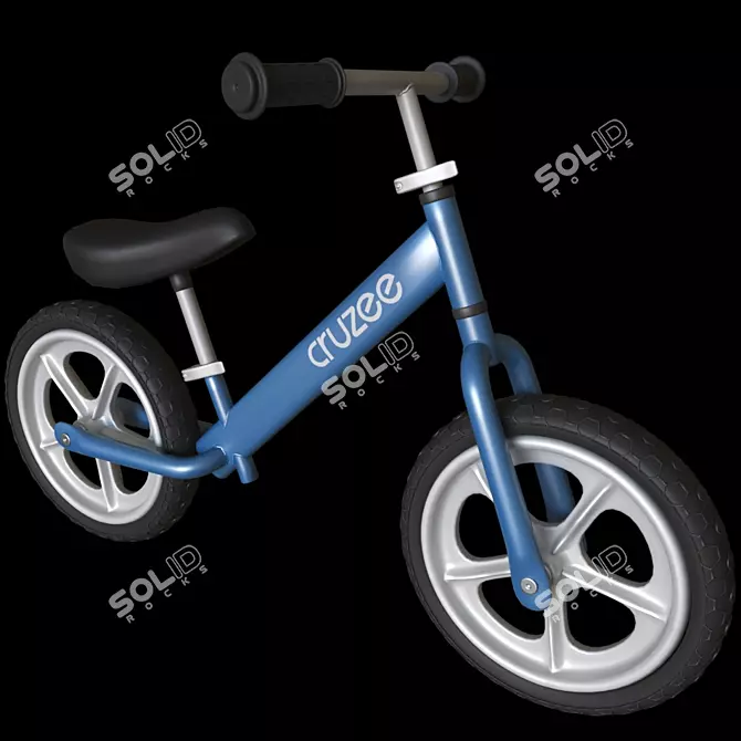 Cruzee UltraLite: The Ultimate Balance Bike for Kids 3D model image 1