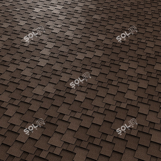 Flexible Accord Shinglas: Versatile Roofing Solution 3D model image 2