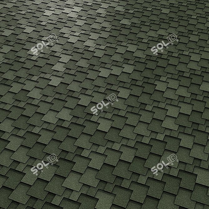 Flexible Accord Shinglas: Versatile Roofing Solution 3D model image 3