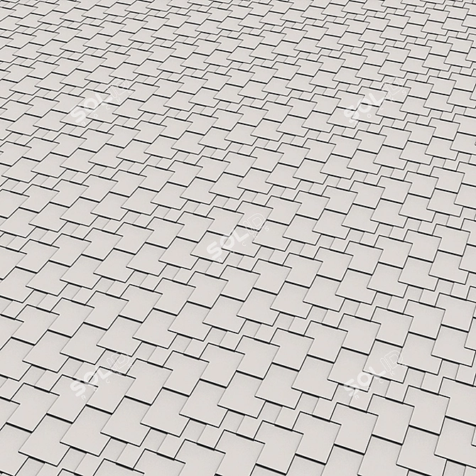 Flexible Accord Shinglas: Versatile Roofing Solution 3D model image 5