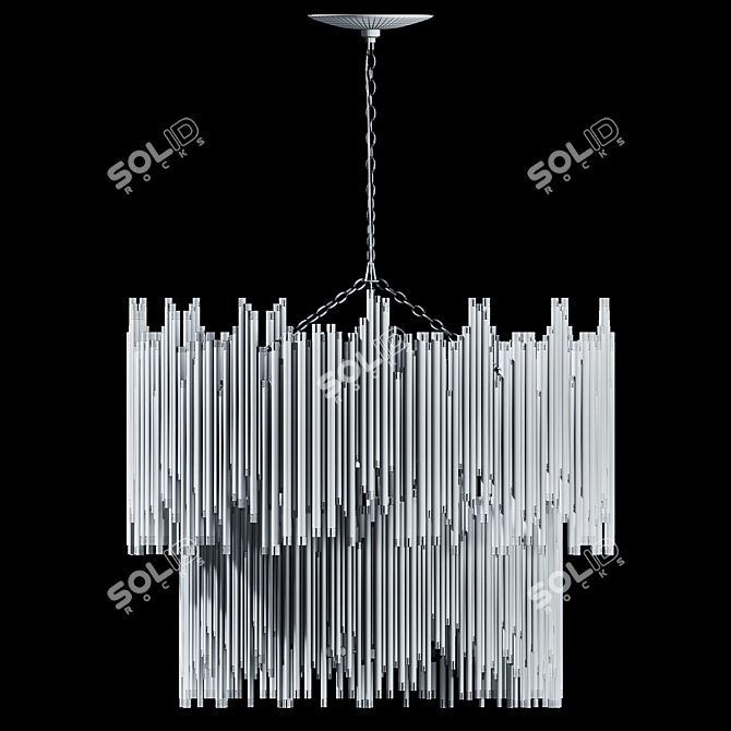 Elegant Prescott Pendant - Arteriors 3D model image 4