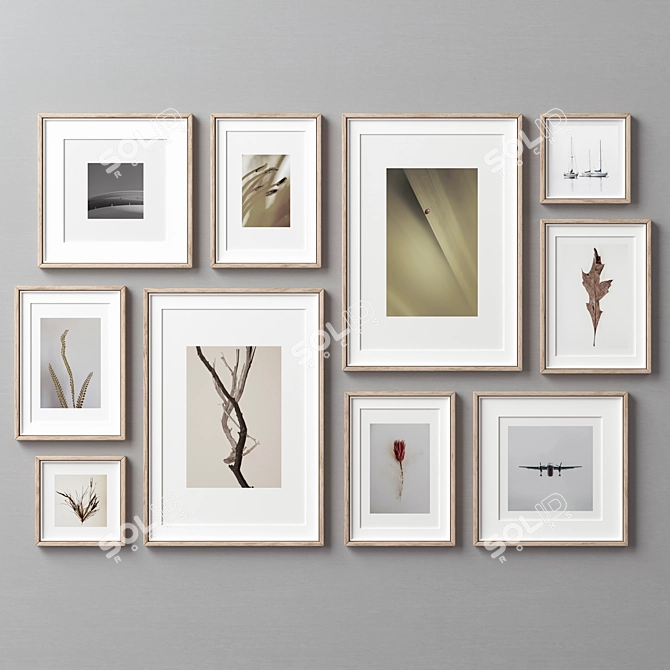 Versatile Picture Frame Set 3D model image 3