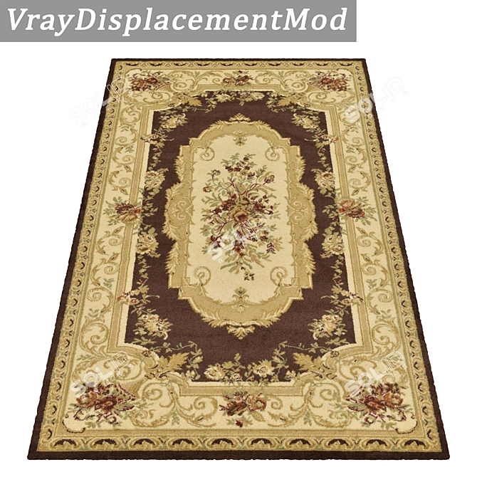 High-Quality Carpet Set 3D model image 3