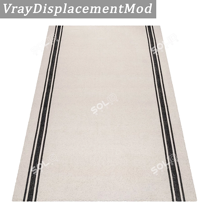 High-Quality Carpet Set 3D model image 3