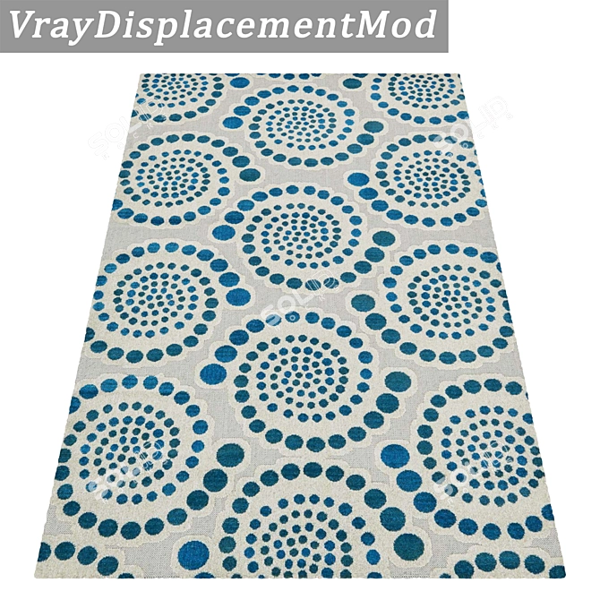 Luxury Floor Covering Set 3D model image 3