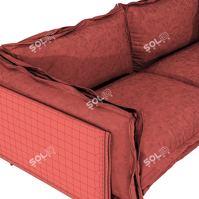 Versatile Auto-Reverse Sofa 3D model image 5