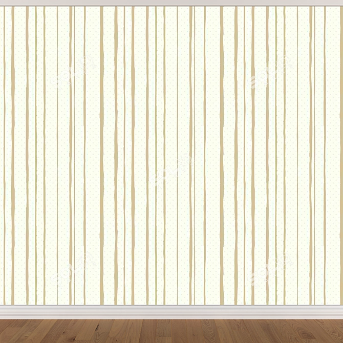 Seamless Wallpaper Set 1450 3D model image 2