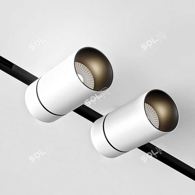 Elegant Reggiani Lighting Set 3D model image 3