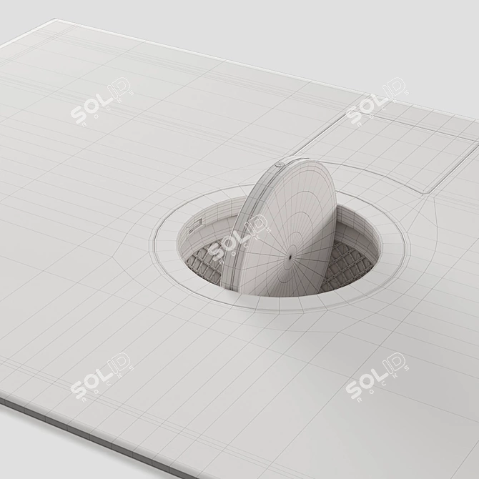 Elica NikolaTesla Switch: Induction Cooktop with Built-in Hood 3D model image 5