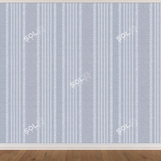 Seamless Wallpaper Set | 3 Color Options 3D model image 2