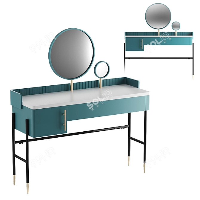 Lali Bedroom Furniture Set 3D model image 3