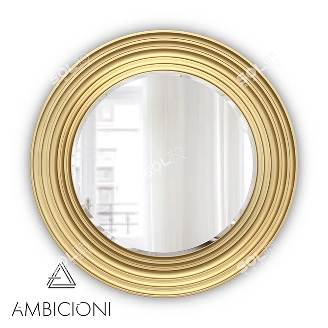 Luxury Forliano Ambicioni Mirror 3D model image 1