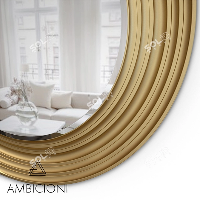 Luxury Forliano Ambicioni Mirror 3D model image 3