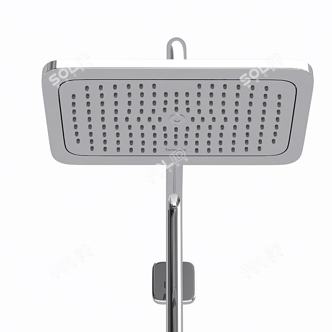 Luxury Shower System: Hansgrohe Croma E Showerpipe 280 3D model image 5