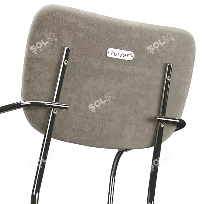 Sleek Sika Design Benson Chair 3D model image 4