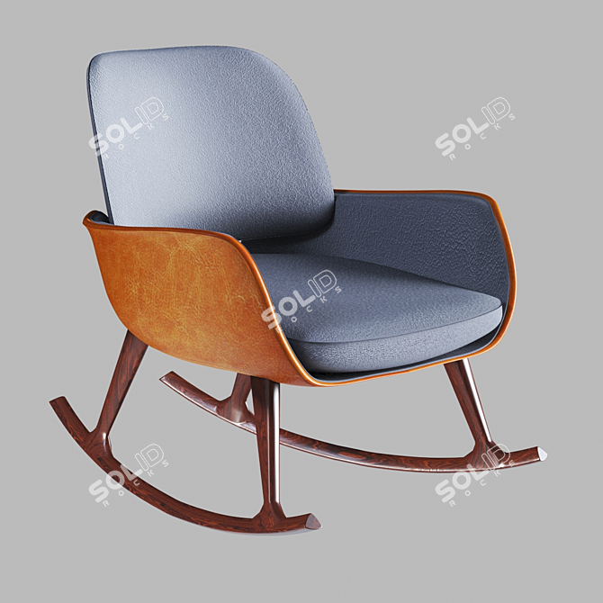 Elegant Martha Chair by Lazzeroni 3D model image 1