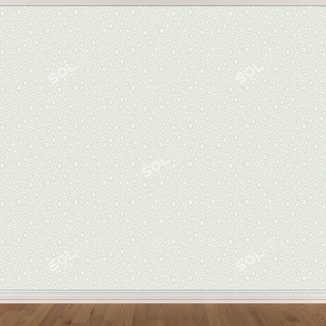 Seamless Wallpaper Set - 3 Colors 3D model image 4