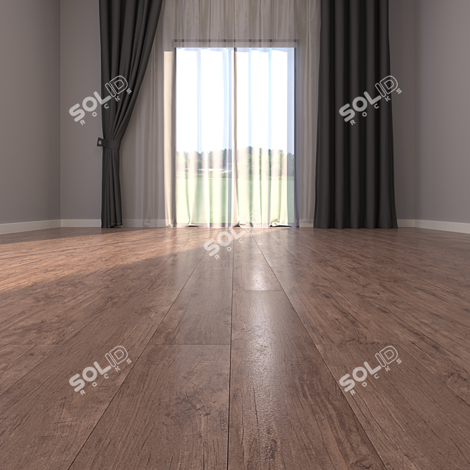 Exquisite Yurtbay Dreamwood Walnut 3D model image 2