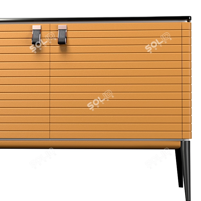 Elegant Levanzo Design Sideboard 3D model image 4