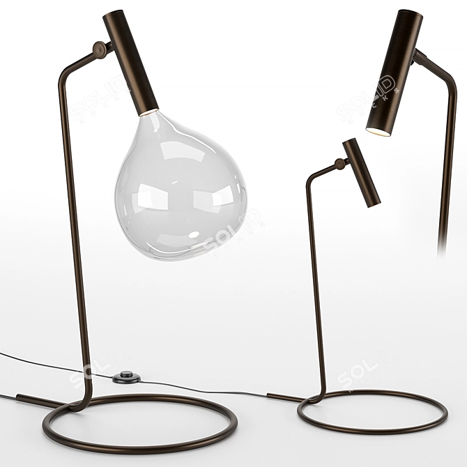 SOFÌ | Table lamp By Bonaldo

Title: Elegant Illumination for Your Space 3D model image 1