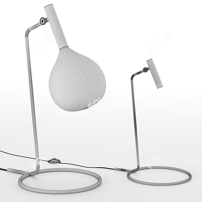 SOFÌ | Table lamp By Bonaldo

Title: Elegant Illumination for Your Space 3D model image 2