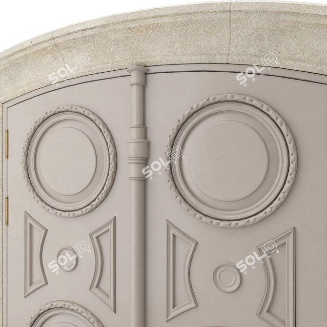 Classic Door 1600mm x 3000mm 3D model image 5