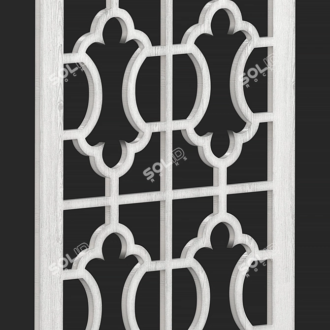 Decorative Panel Set: Beautifully Crafted and Versatile 3D model image 2