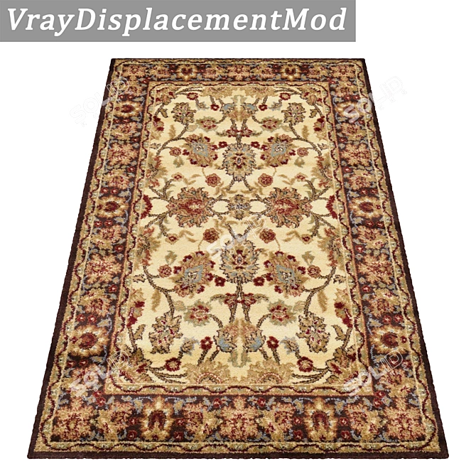 High-Quality Carpet Set 3D model image 3