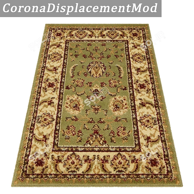 High-Quality Carpet Set 3D model image 4