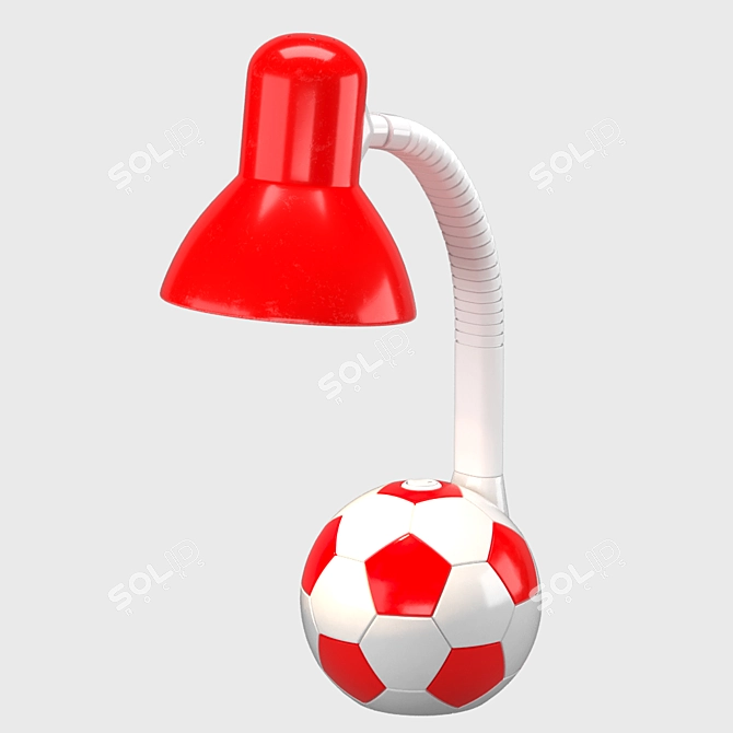 Soccer Ball Table Lamp 3D model image 6