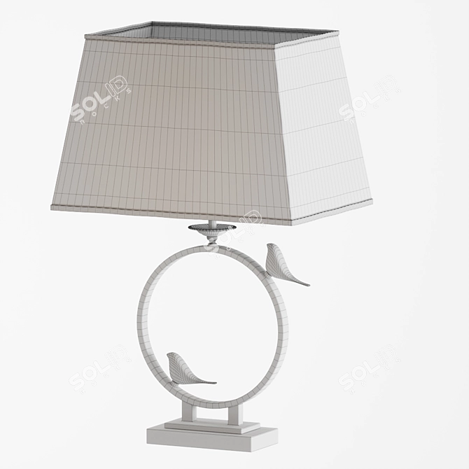 Elegant Rizzi Table Lamp 3D model image 3