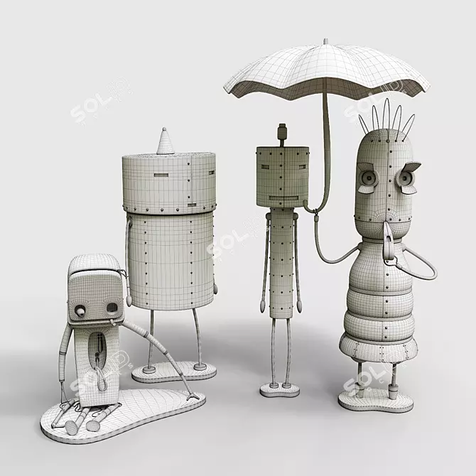 Mechanical Marvels Collection 3D model image 4