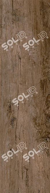 Yurtbay Ashford Brown 20x120cm: Multi-Texture, High Definition Parquet Flooring 3D model image 3