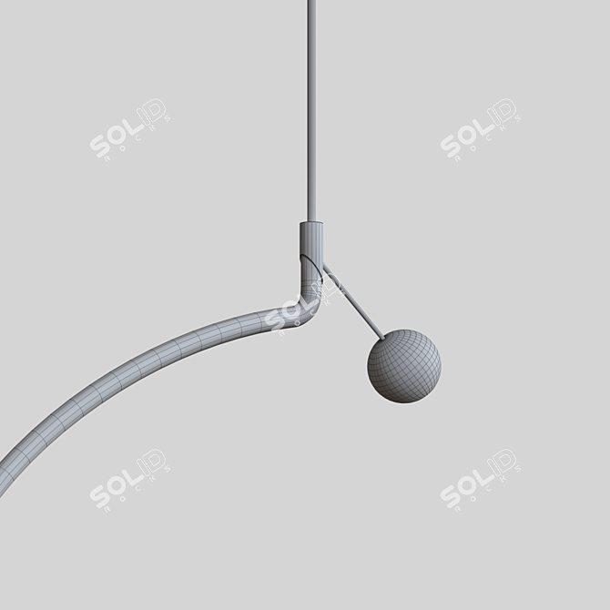 Luxe Liaison M1 Pendant Lamp 3D model image 4