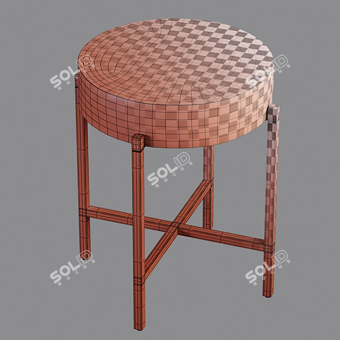 Rustic Reclaimed Wood Tables - Fargo Collection 3D model image 4