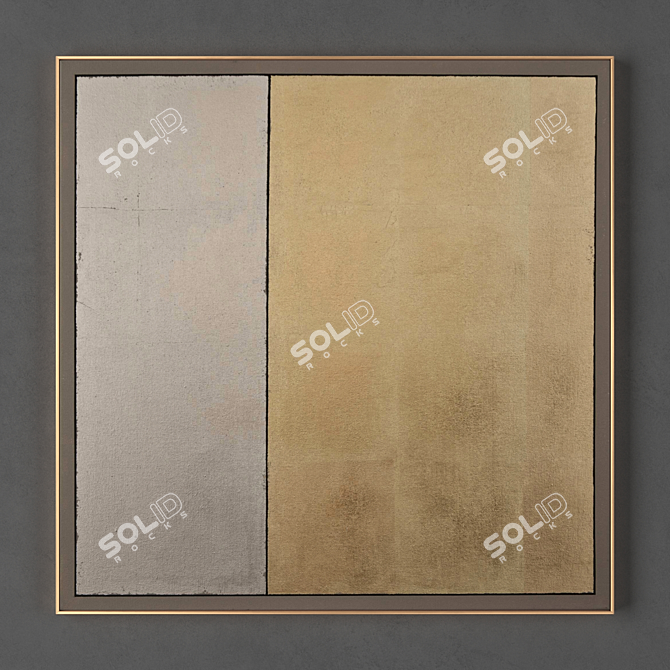 Artistic Frames Collection: 1 Frame, 1000x1000 mm 3D model image 1