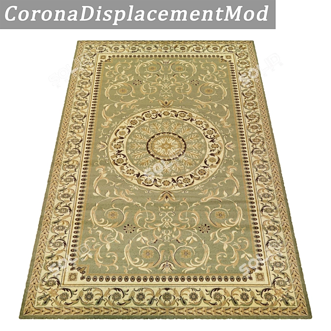 Luxury Carpets Set 1875 3D model image 4