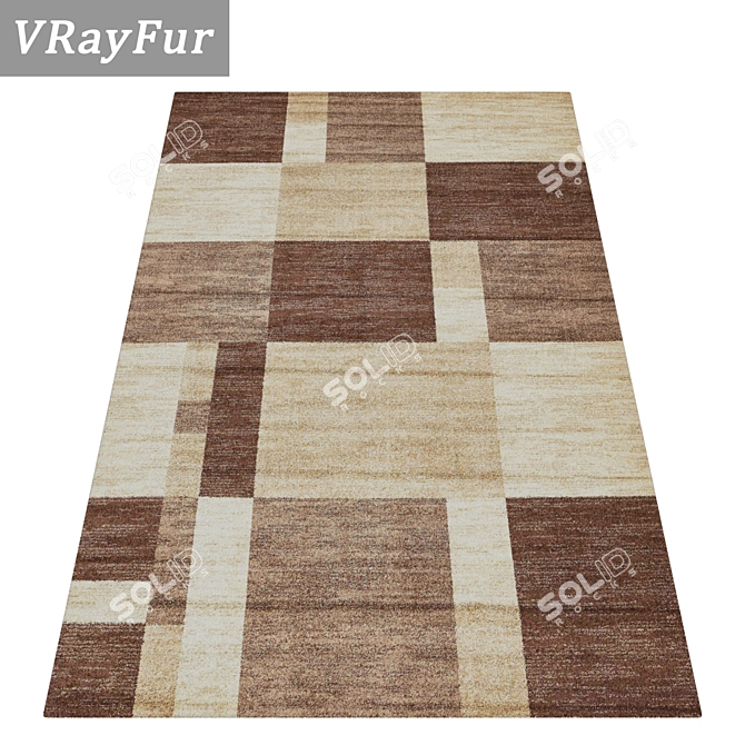 Luxury Carpets Set 3D model image 2