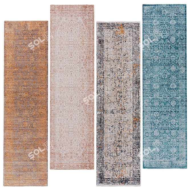 Stylish Carpet Runners | 014 3D model image 1