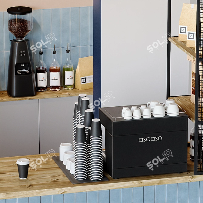 Title: Coffee Delights World 3D model image 2