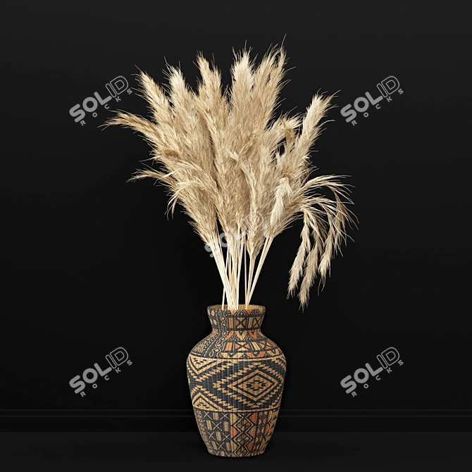 Pampas Dreams - Dried Plantset 3D model image 3