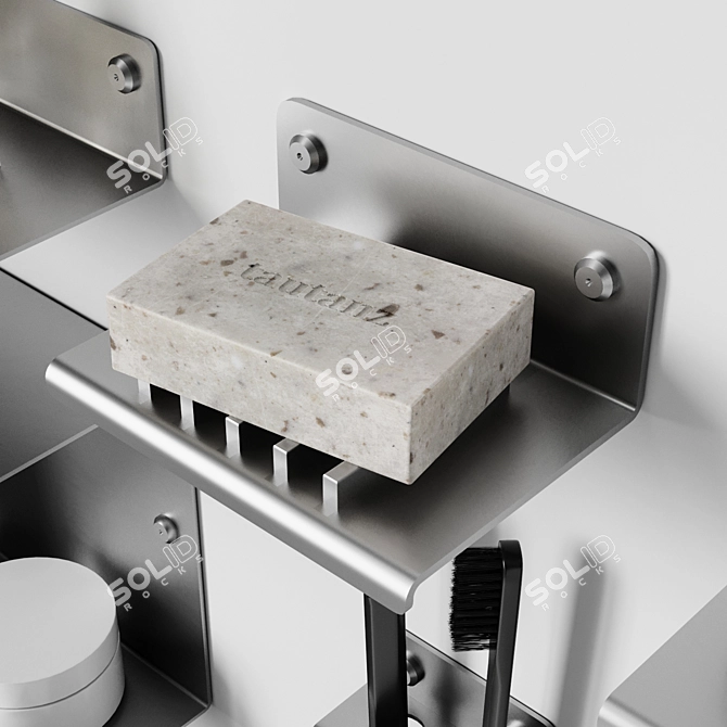 Agape Mach 2 Bathroom Accessories: Exquisite 3D Decor 3D model image 4