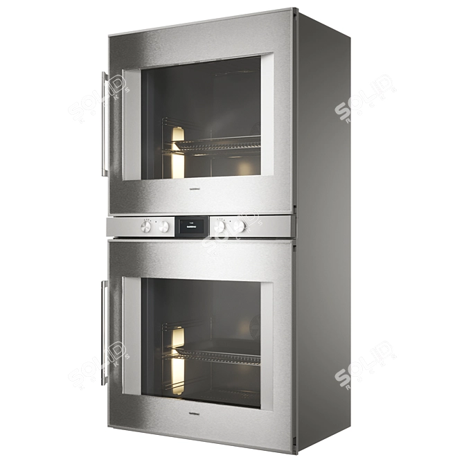 Gaggenau 400 Series Double Oven 3D model image 1