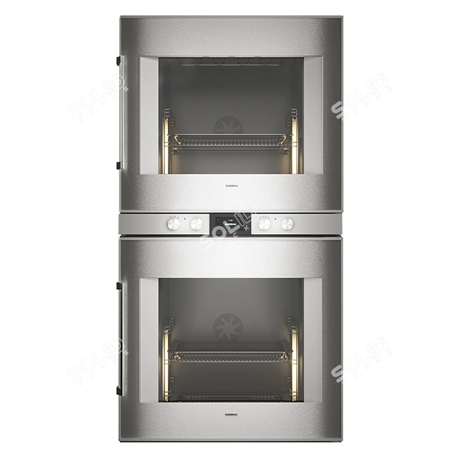 Gaggenau 400 Series Double Oven 3D model image 2