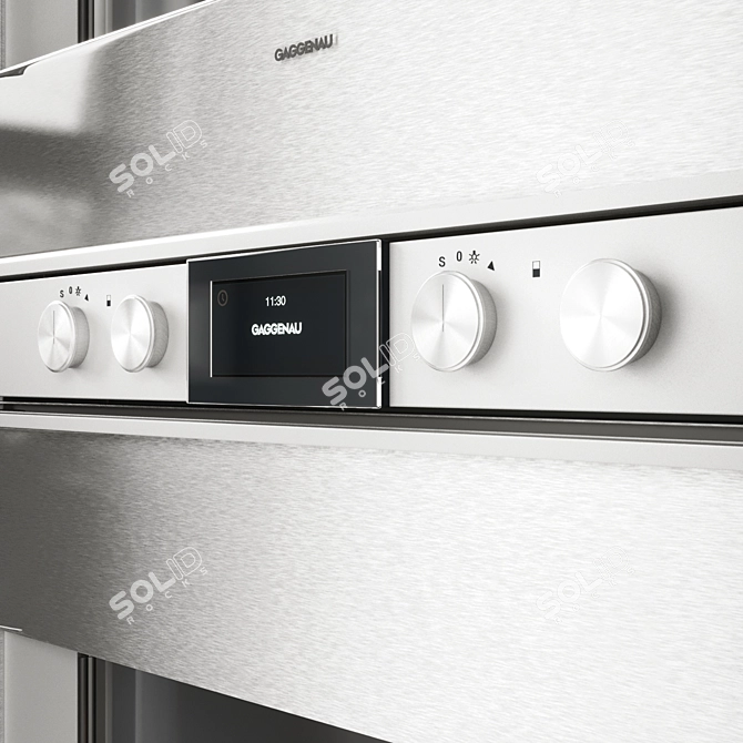 Gaggenau 400 Series Double Oven 3D model image 3